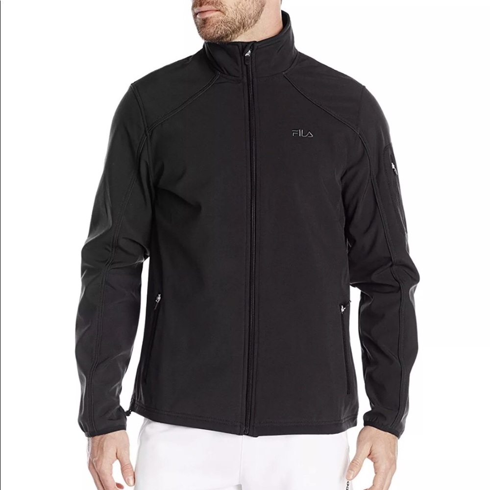 Fila Tennis Men's Bulls Eye Bonded Jacket
